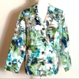 4/$25 Chico’s Additions Spring Jacket Size 3